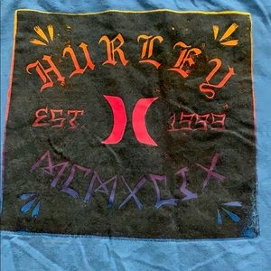 Hurley Shirt LG Blue Hardly worn